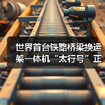 世界首台铁路桥梁换运架一体机即换即通车|技术突破全攻略 世界首台铁路桥梁换运架一体机即换即通车|技术突破全攻略