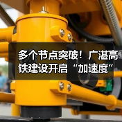 广湛高铁建设加速推进|节点突破助力全线贯通 广湛高铁建设加速推进|节点突破助力全线贯通