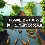 宏润建设光伏布局再升级｜10GW电池组件项目落地