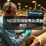 储能电站项目签约投资5亿｜行业动态全解析