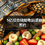 储能电站项目签约投资5亿｜行业动态全解析