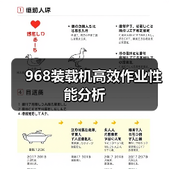 968装载机作业性能优势分析｜高效施工解决方案