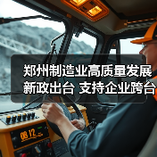 郑州制造业高质量发展新政出台 支持企业跨台阶升级