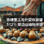 铁建重工海外营收暴增512% 驱动业绩稳步增长 铁建重工海外营收暴增512% 驱动业绩稳步增长