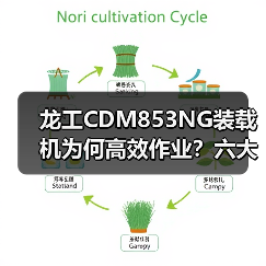 龙工CDM853NG装载机为何高效作业?六大核心优势解析 龙工CDM853NG装载机为何高效作业?六大核心优势解析