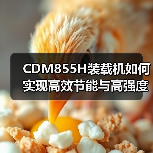 CDM855H装载机如何实现高效节能与高强度性能？