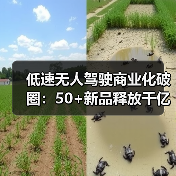 低速无人驾驶商业化破圈:50+新品释放千亿潜力 低速无人驾驶商业化破圈:50+新品释放千亿潜力