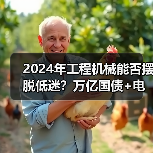 2024年工程机械能否摆脱低迷?万亿国债+电动化双驱动解析 2024年工程机械能否摆脱低迷?万亿国债+电动化双驱动解析
