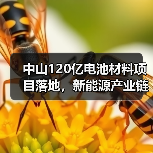 中山120亿电池材料项目落地,新能源产业链将如何升级? 中山120亿电池材料项目落地,新能源产业链将如何升级?