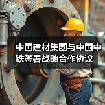 中国建材集团与中国中铁签署战略合作协议 中国建材集团与中国中铁签署战略合作协议