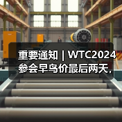 重要通知 | WTC2024参会早鸟价最后两天,最高优惠千元! 重要通知 | WTC2024参会早鸟价最后两天,最高优惠千元!