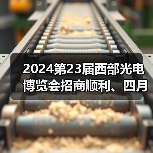 2024第23届西部光电博览会招商顺利、四月启幕! 2024第23届西部光电博览会招商顺利、四月启幕!