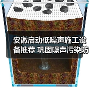 安徽启动低噪声施工设备推荐 巩固噪声污染防治成果 安徽启动低噪声施工设备推荐 巩固噪声污染防治成果