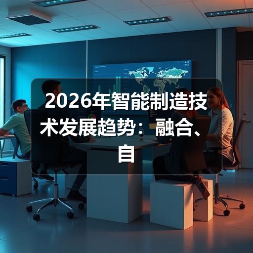 2026年智能制造技术发展趋势:融合、自主与绿色化 2026年智能制造技术发展趋势:融合、自主与绿色化