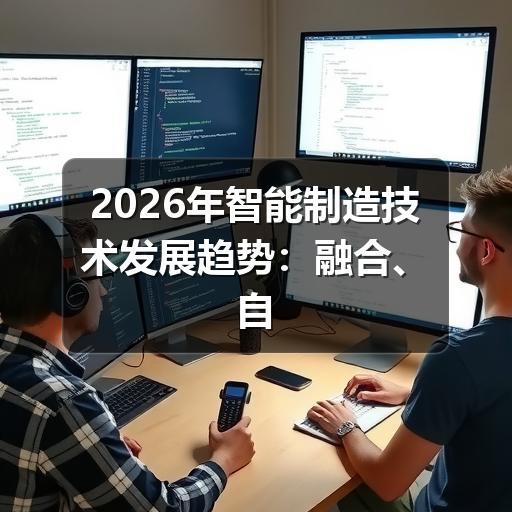 2026年智能制造技术发展趋势:融合、自主与绿色化 2026年智能制造技术发展趋势:融合、自主与绿色化
