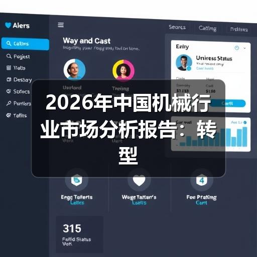 2026年中国机械行业市场分析报告:转型与升级中的新机遇 2026年中国机械行业市场分析报告:转型与升级中的新机遇