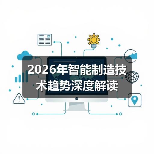 2026年智能制造技术趋势深度解读