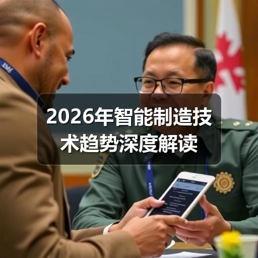 2026年智能制造技术趋势深度解读