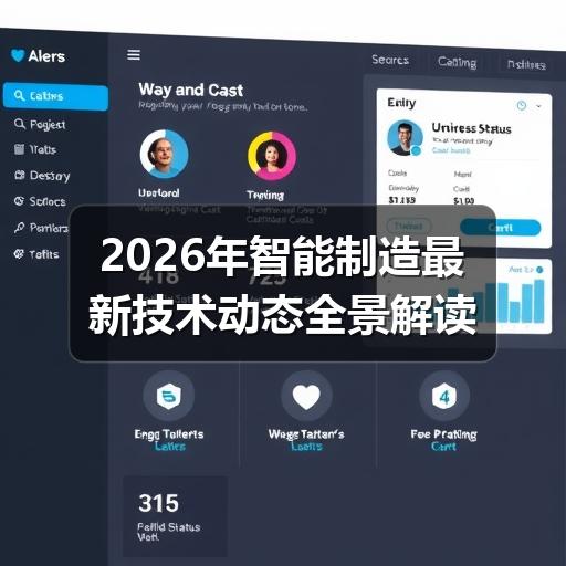 2026年智能制造最新技术动态全景解读