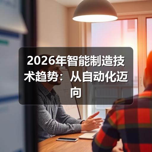 2026年智能制造技术趋势:从自动化迈向认知制造的新阶段 2026年智能制造技术趋势:从自动化迈向认知制造的新阶段