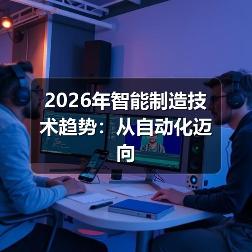 2026年智能制造技术趋势:从自动化迈向认知制造的新阶段 2026年智能制造技术趋势:从自动化迈向认知制造的新阶段