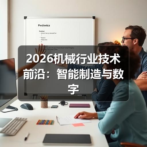 2026机械行业技术前沿:智能制造与数字孪生重塑工业格局 2026机械行业技术前沿:智能制造与数字孪生重塑工业格局
