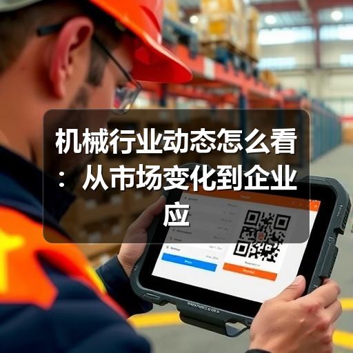 机械行业动态怎么看:从市场变化到企业应对的实用指南 机械行业动态怎么看:从市场变化到企业应对的实用指南