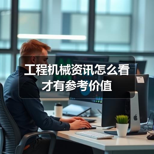 工程机械资讯怎么看才有参考价值