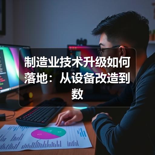制造业技术升级如何落地:从设备改造到数字化管理的实用思路 制造业技术升级如何落地:从设备改造到数字化管理的实用思路