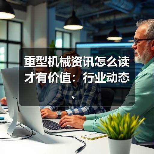 重型机械资讯怎么读才有价值:行业动态、设备选型与风险判断指南 重型机械资讯怎么读才有价值:行业动态、设备选型与风险判断指南