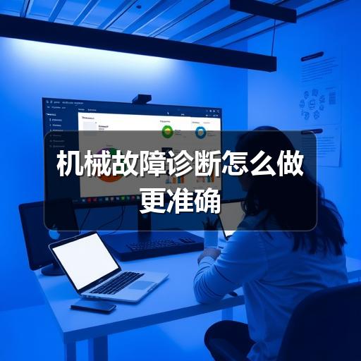 机械故障诊断怎么做更准确 机械故障诊断怎么做更准确