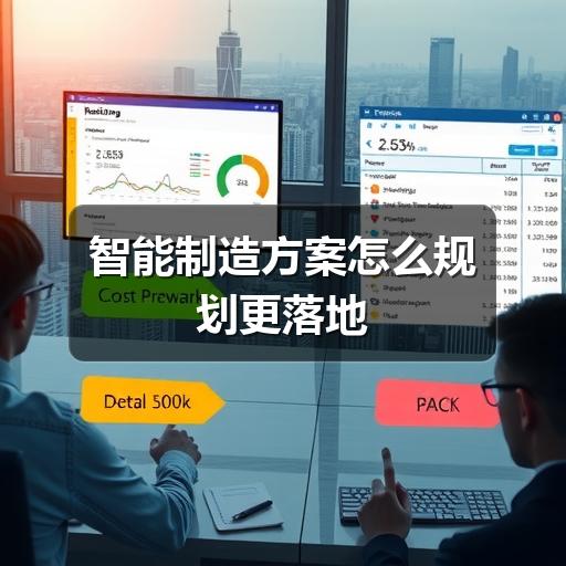 智能制造方案怎么规划更落地 智能制造方案怎么规划更落地
