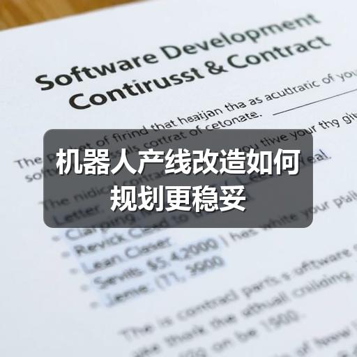 机器人产线改造如何规划更稳妥 机器人产线改造如何规划更稳妥
