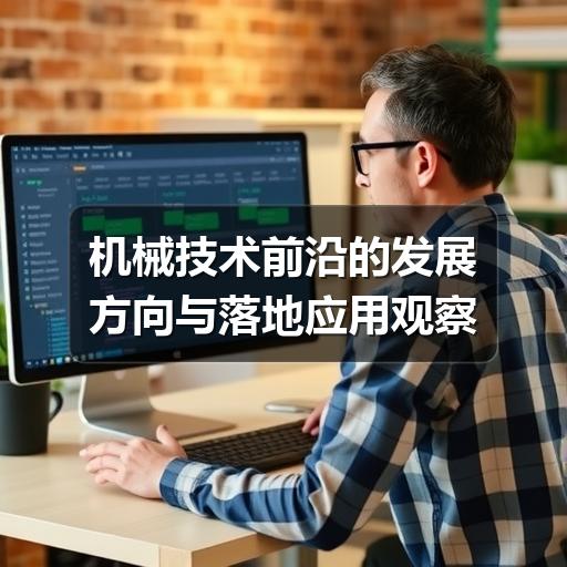 机械技术前沿的发展方向与落地应用观察 机械技术前沿的发展方向与落地应用观察
