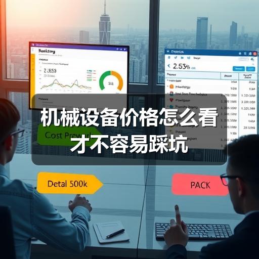 机械设备价格怎么看才不容易踩坑 机械设备价格怎么看才不容易踩坑