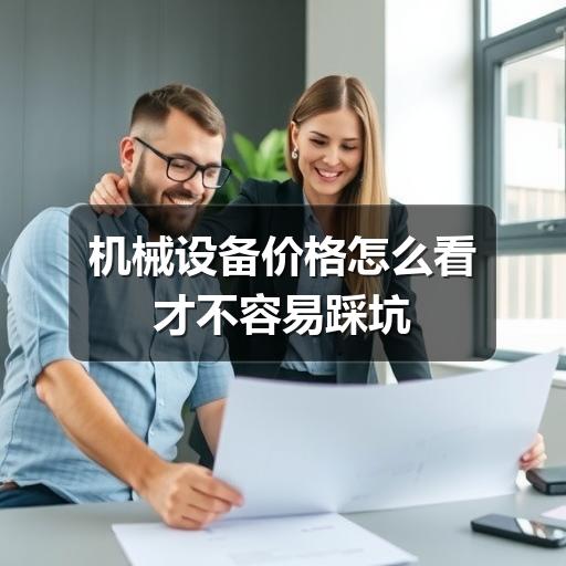 机械设备价格怎么看才不容易踩坑 机械设备价格怎么看才不容易踩坑