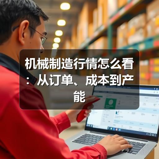 机械制造行情怎么看:从订单、成本到产能的实用判断方法 机械制造行情怎么看:从订单、成本到产能的实用判断方法