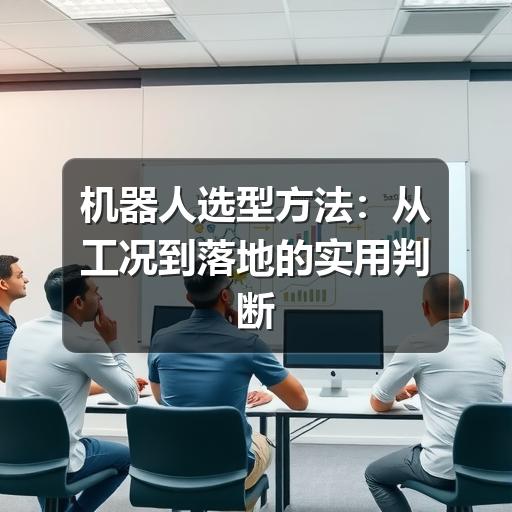 机器人选型方法：从工况到落地的实用判断指南