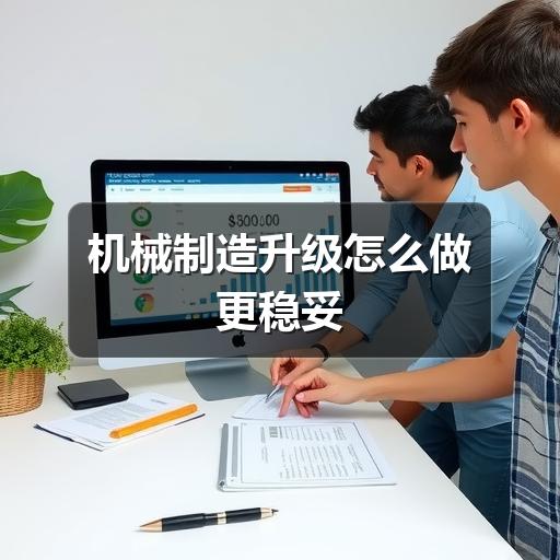 机械制造升级怎么做更稳妥